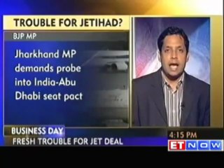 Turbulence in Air : Jet -Etihad deal in fresh trouble