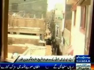 Exposed homes occupied by Lyari gang war criminals