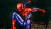 CÓMO DIBUJAR SPIDERMAN (HOMBRE ARAÑA, - TUTORIAL PASO A PASO)