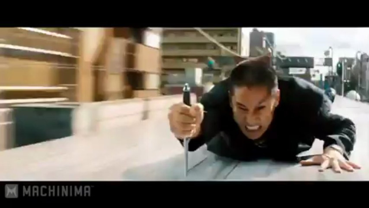 The Wolverine -- Extended Train Fight Scene