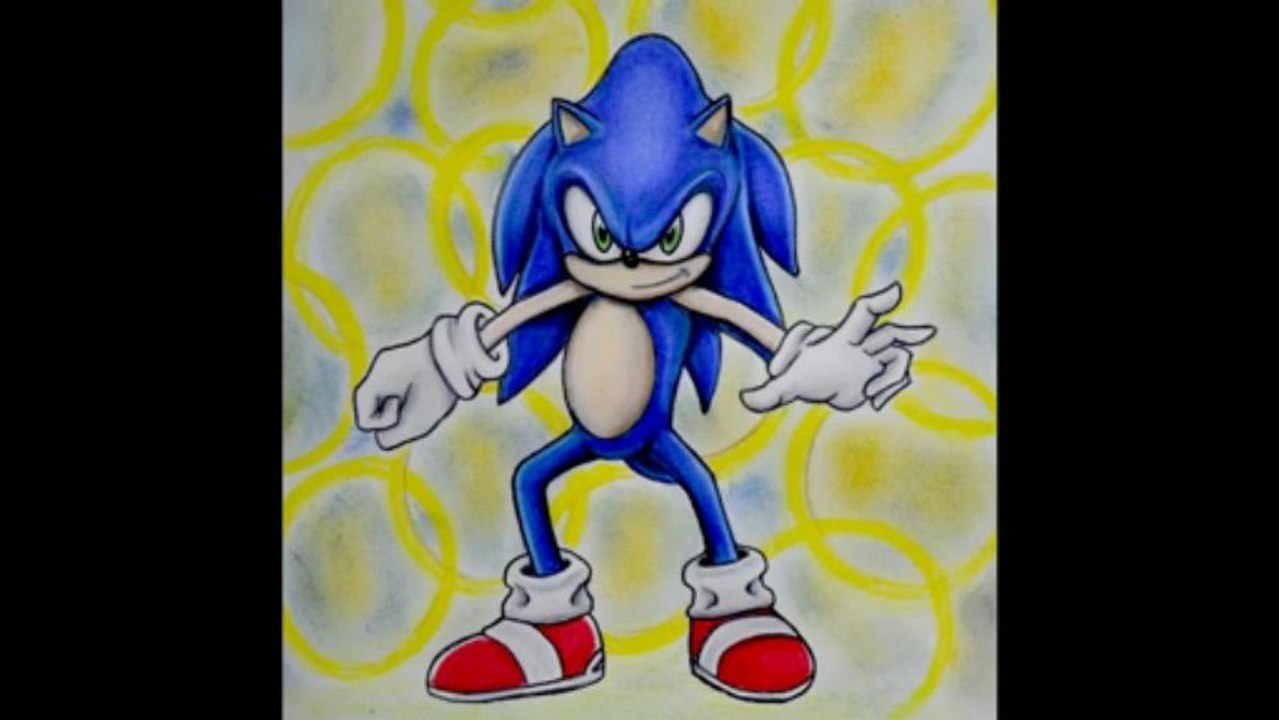 CÓMO DIBUJAR A SONIC