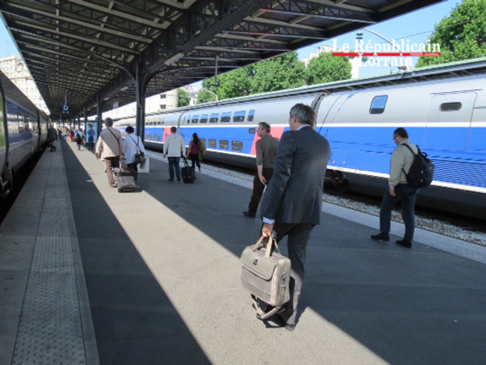 Demain dans le Républicain Lorrain - Metz-Paris, leur train-train quotidien