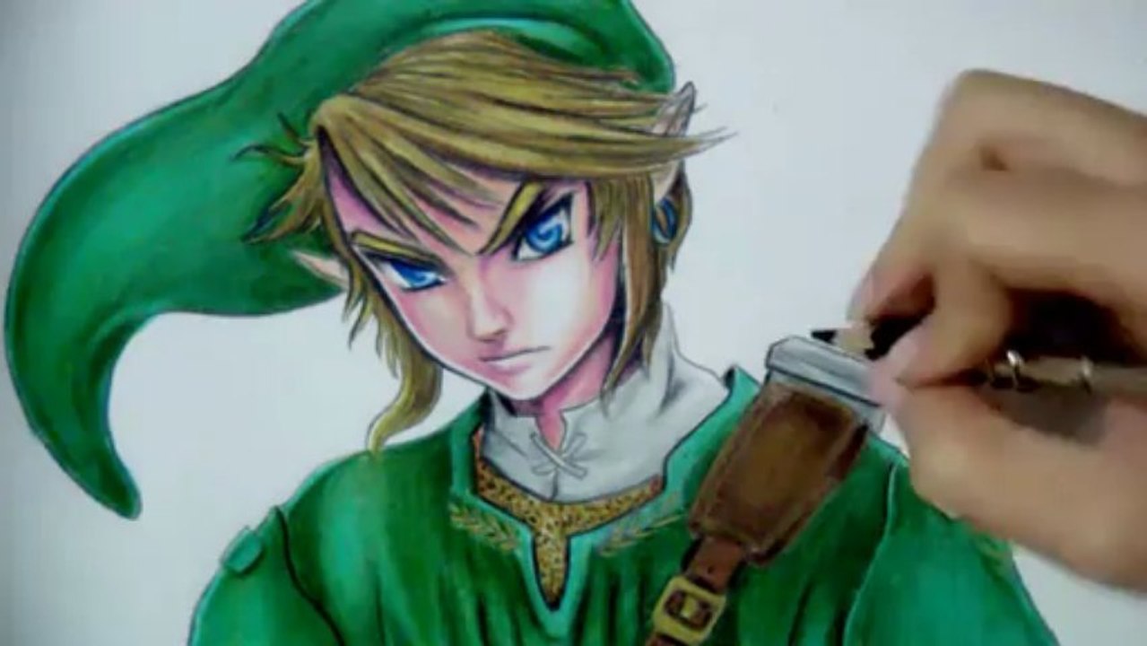 COMO DIBUJAR A LINK DE ZELDA