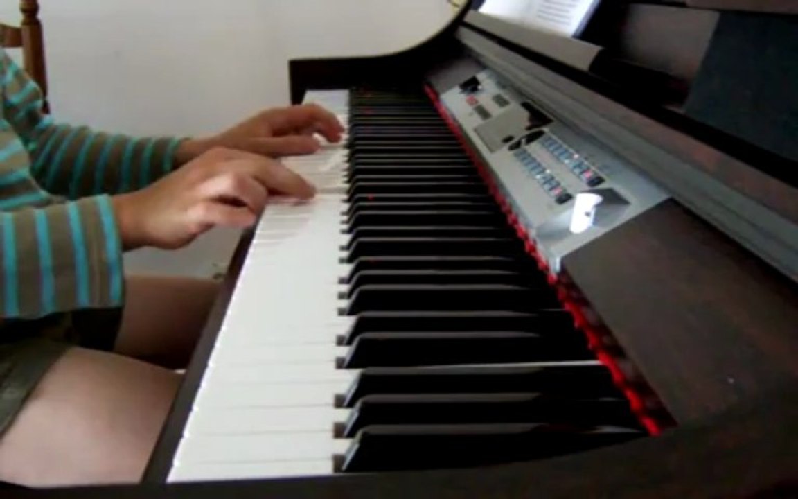 "Petit Bonhomme", méthode Colin de piano enfant, leçon 3