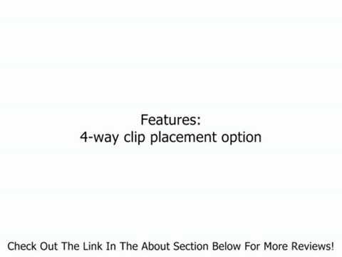 Spyderco Elise G-10 Plain Edge Knife, Black Review