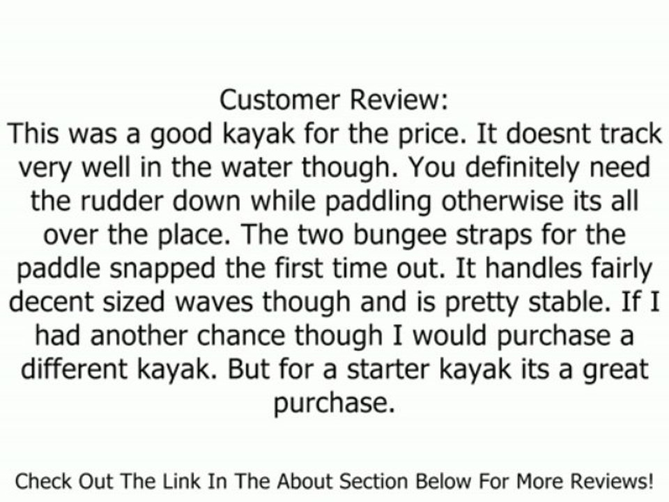 Riot Kayaks Escape 12 Angler Sit-On-Top Flatwater Fishing Kayak (Sand, 12-Feet) Review
