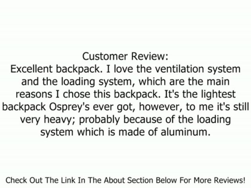 Osprey Exos 34 Backpack Review