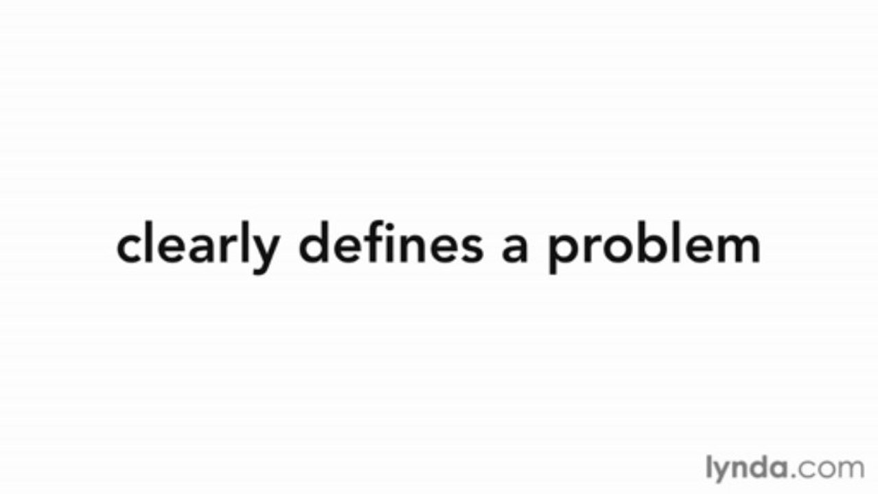 2-2 Writing a problem statement