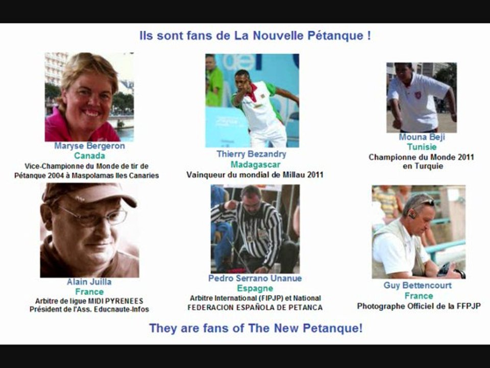 Les meilleurs fans de La Nouvelle Petanque (best fans of The New Petanque)