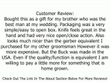 Buck 276 Folding Alpha Hunter, Rosewood Handles with Gut Hook, Liner Lock Folding Knife Review