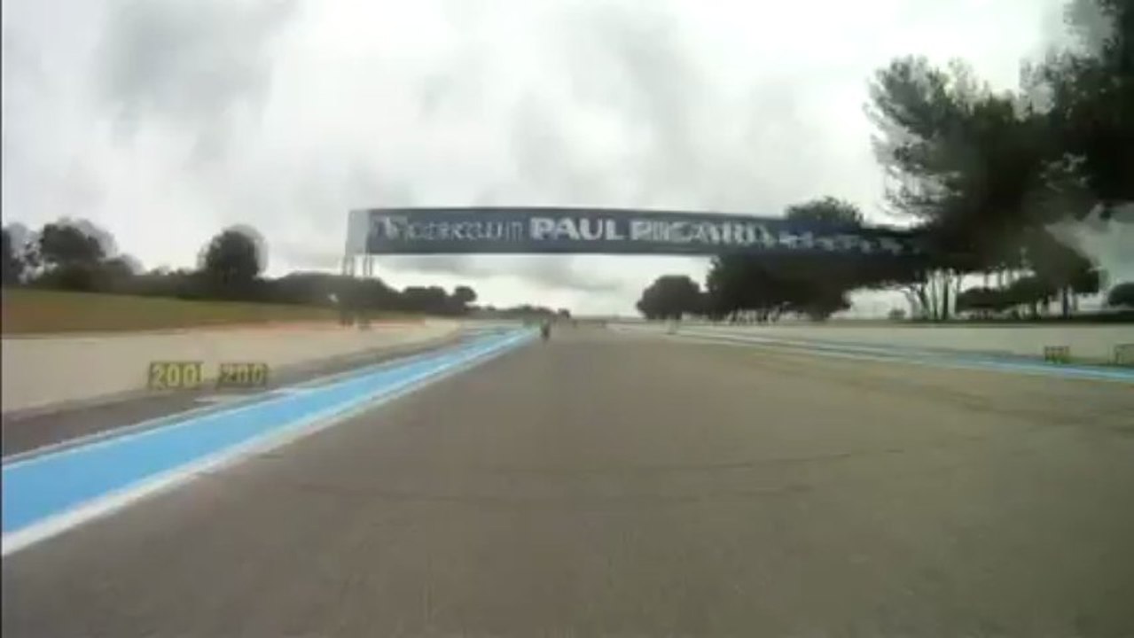 Circuit Paul Ricard  Run en Benelli Tornado 1 juin 2013 niveau Moyen