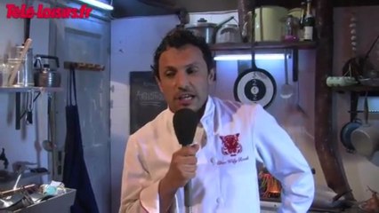 Le Cuisinier de Fort Boyard (Willy Rovelli) présente son épreuve et ses spécialistés à Télé-Loisirs