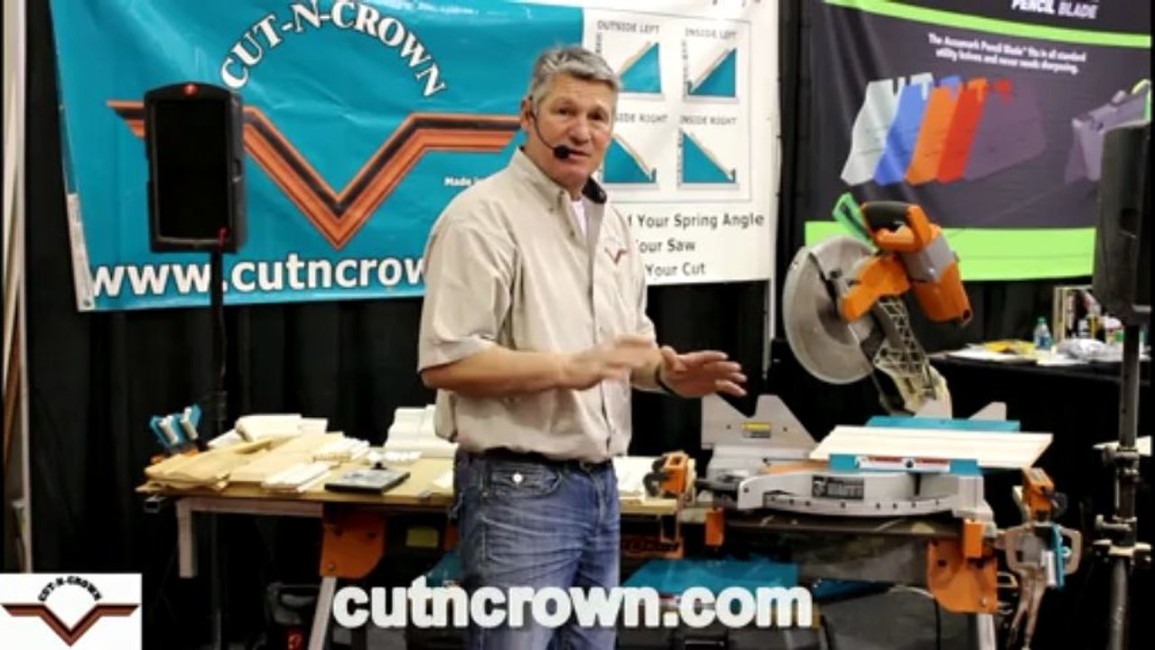 Avoiding Crown Molding Tear Out, Cutting from the left