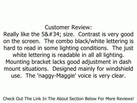 Magellan RoadMate RV5365T-LMB - 5-Inch GPS Navigator for RVers Review