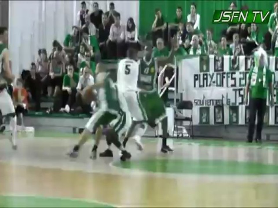 1/4 Finale Aller: Highlights JSF Nanterre vs Le Portel (17-05-2011)