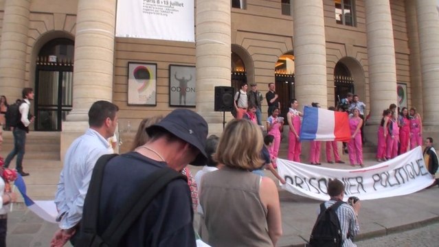 Paris (France) 09/07/2013 C.Boutin fête la liberation de Nicolas Buss © News