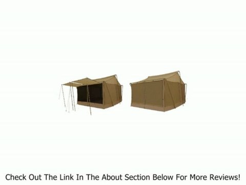 Trek Tents 283A Cotton Cavas Cabin 10' x 14' Floorless Tent w/ 4 Awnings Review