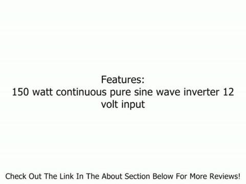 Go Power! GP-SW150-12 150-Watt Pure Sine Wave Inverter Review