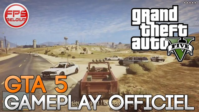 ►GTA 5◄ 1er Gameplay ! - Vidéo Officielle ★ Grand Theft Auto V ★ RockStar Game ★ FR Français