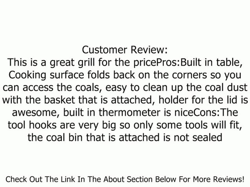 Weber 1427001 Performer Charcoal Grill, Green Review