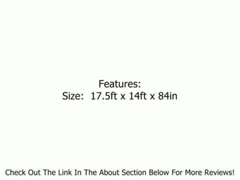 Wenzel Montreaux 10 Person Family Dome Tent (Grey/White) Review