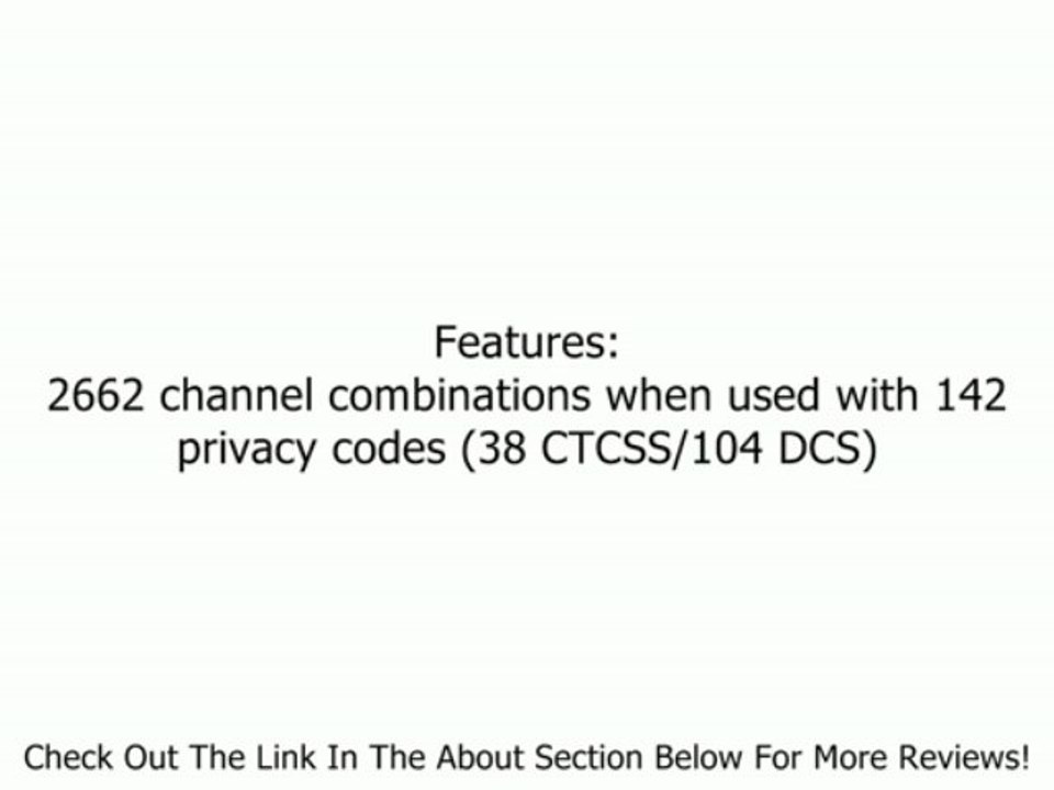 4 PAIR COBRA CXT425 MicroTalk 25 Mile 2-Way Radios NOAA Review