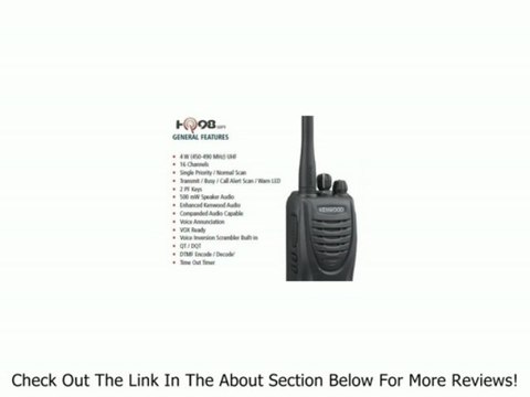 Kenwood TK-3302-U16P Two-way Radio Review