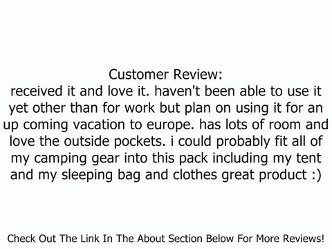 ALPS Mountaineering Solitude Plus 3100 Cubic Inches Day Pack (Blue) Review