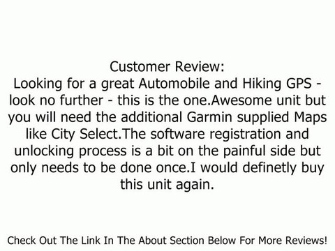 Garmin GPSMAP 60C Water Resistant Hiking GPS Review