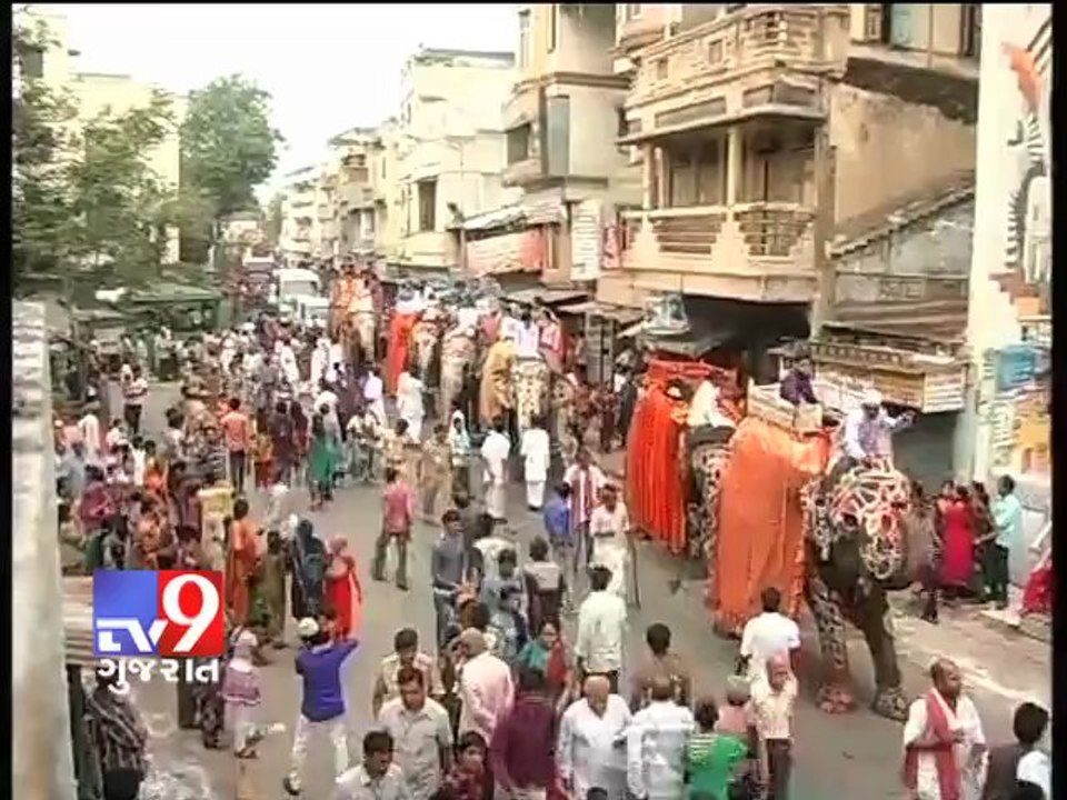 Tv9 Gujarat - Gajraj in Lord Jagannath Rathyatra procession