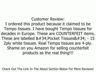 Tempo Pocket Tissue Packs (Set of 20) Review