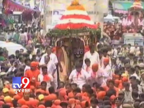 Tv9 Gujarat - Jagannath Rath Yatra arrives at Jamalpur Darwaza , Ahmedabad