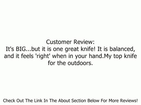 Cold Steel San Mai Trail Master Kraton Handle (Cordura Sheath) Review