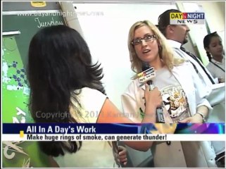 Ukrainian scientists visit Hallmark School, P'kla