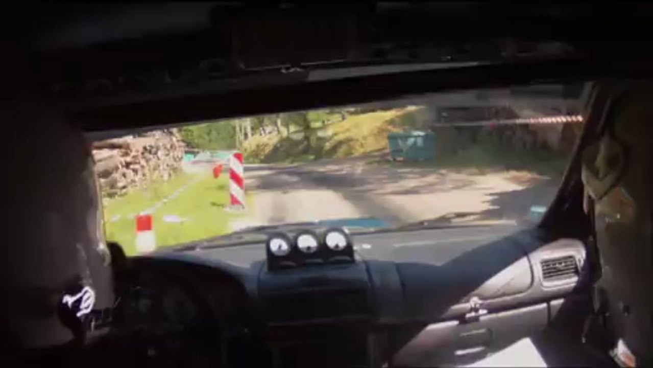 RALLYE COTE ROANNAISE 2013 - ES 5 LES GOUTTES D ARCON - Equipage DEPLATIERE