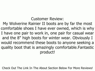 Wolverine Mens Rainer II Work Leather Boot Review