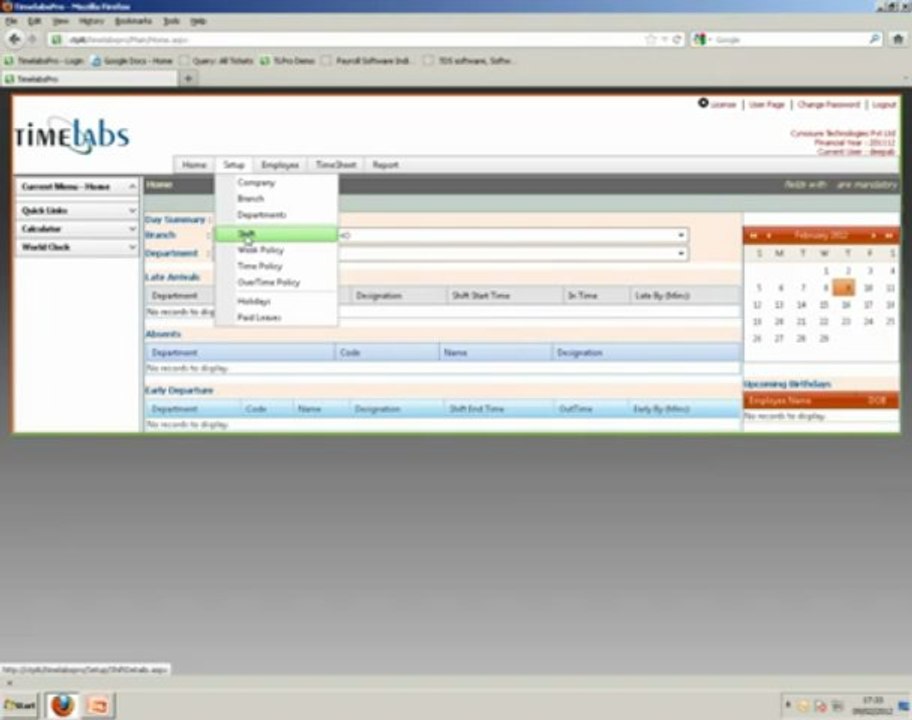 Time and attendance, HR Software, Human Resources Software