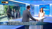 Politique Première: François Hollande ne sait pas s'il s'exprimera le 14 juillet - 10/07