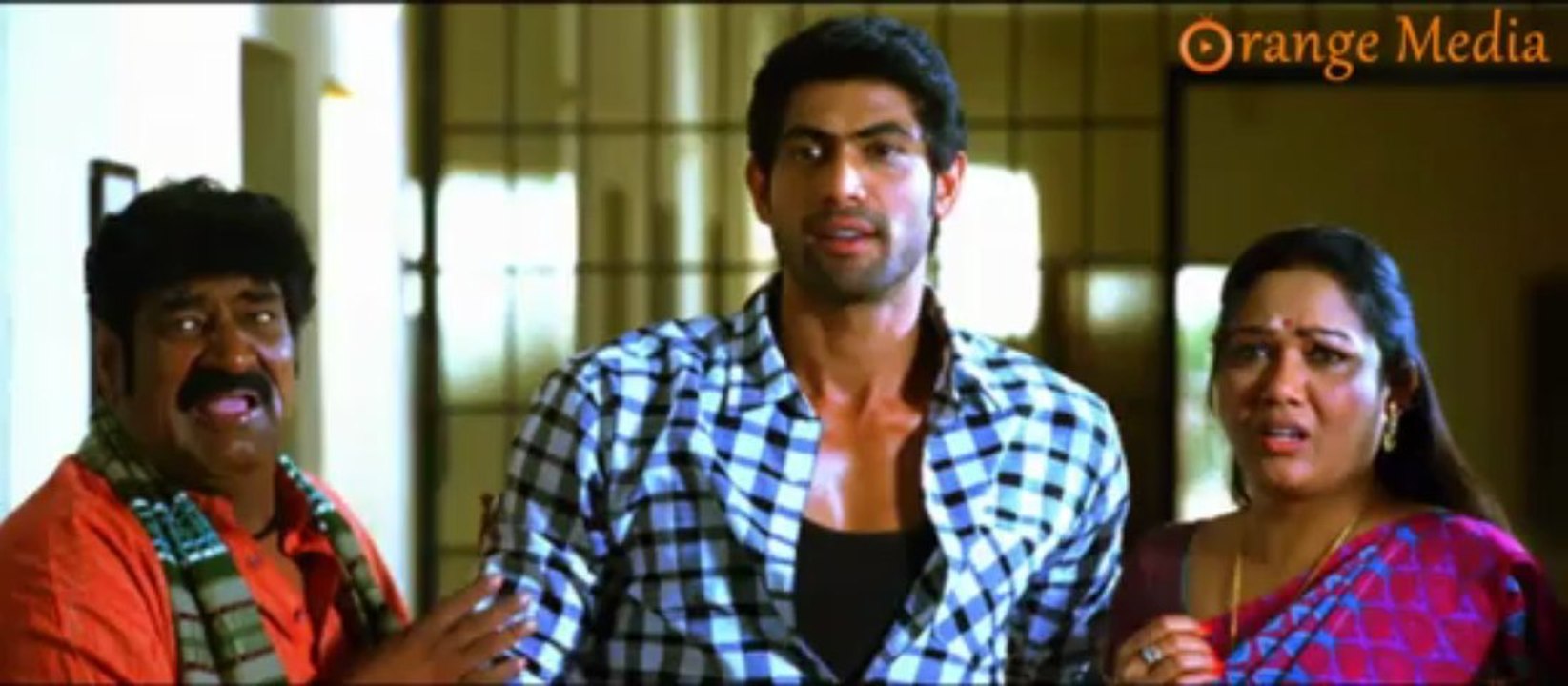 Brahmanandam,Rana,Raghubabu,Nayanatara comedy scene from KVJ Movie