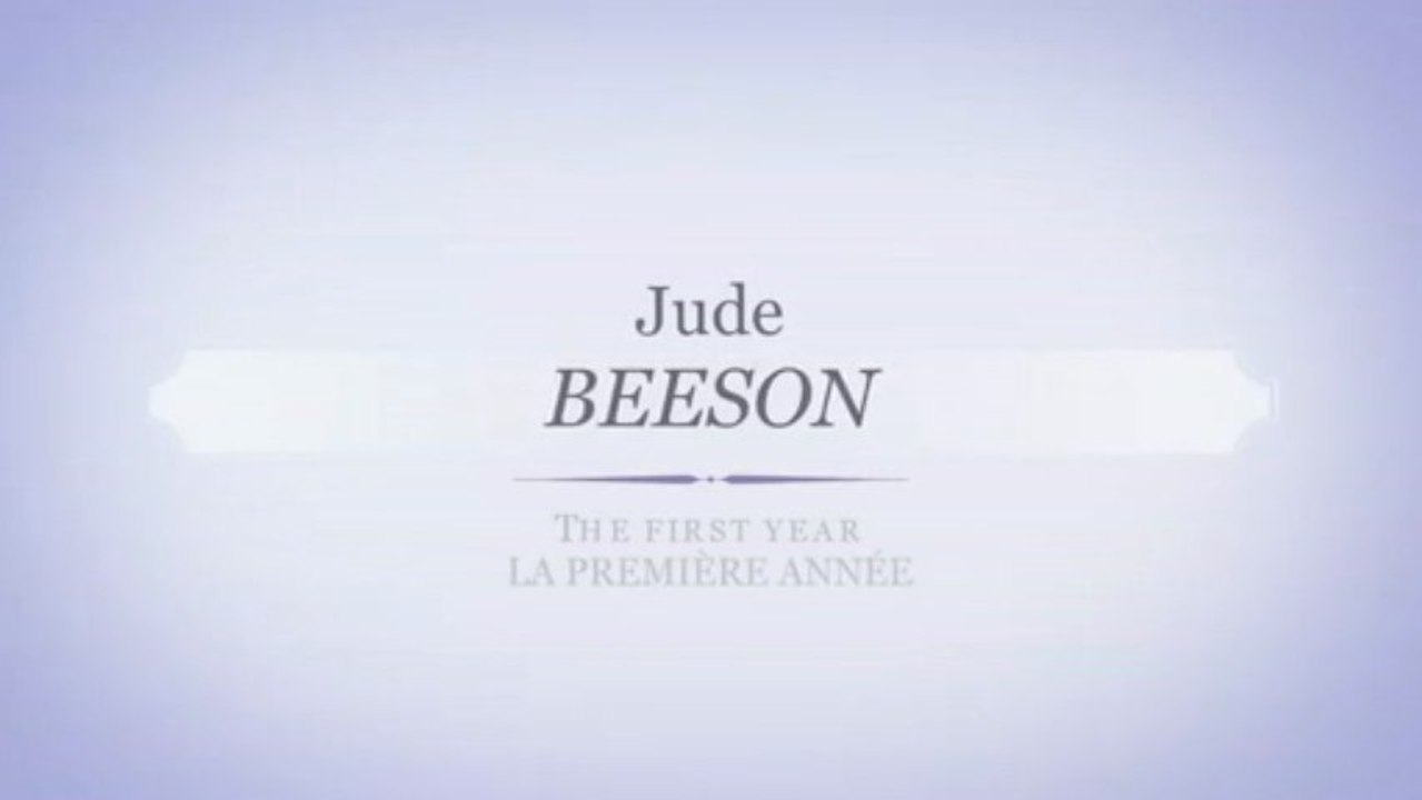 Jude BEESON _ The first year