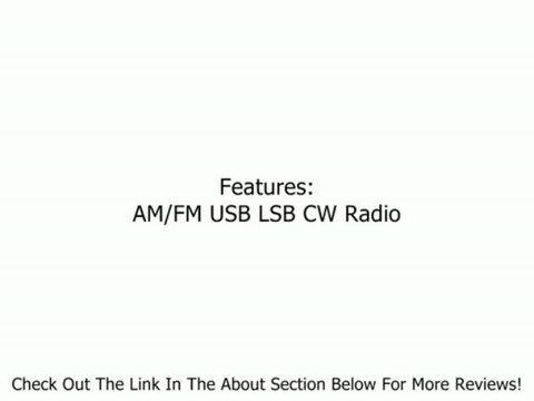 AMATEUR MOBILE RADIO 10M 12M 10WRMS SCAN Review