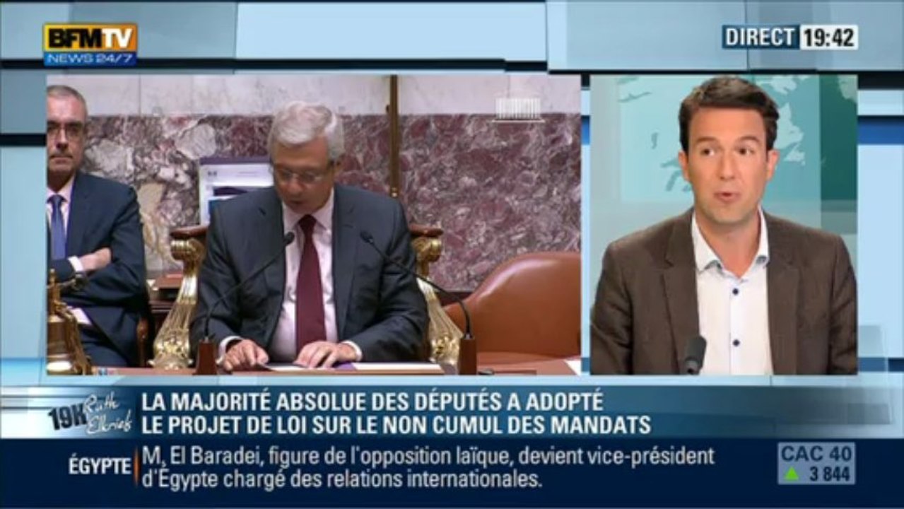 09/07/13 Olivier Faure invité du "Face-à-face"