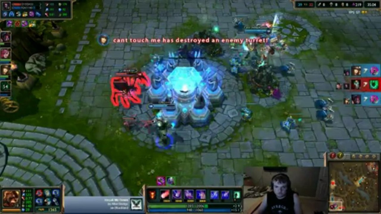 Une fin de partie bien tendue - League of legends - team-aaa.com