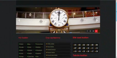 Java Saat Takvim Kodları
