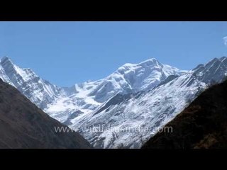 Mahla Peak, Gidara and Dayara Bugyal, as seen from Sukhi Top