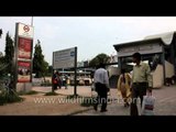 Chattarpur Metro Station in South Delhi