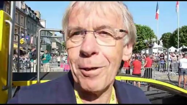 Lancement du contre-la-montre Avranches-Le Mont-Saint-Michel mercredi 10 juillet 2013