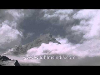 Himalayan wonder- Bhagirathi peak seen from Gaumukh