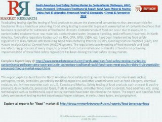 North American Food Safety Testing Market 2018