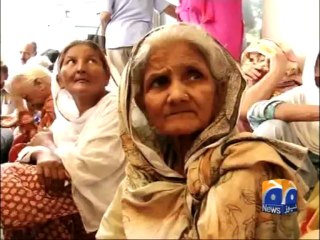 Geo Reports-Pensioners endure long wait at Banks-10 Jul 2013